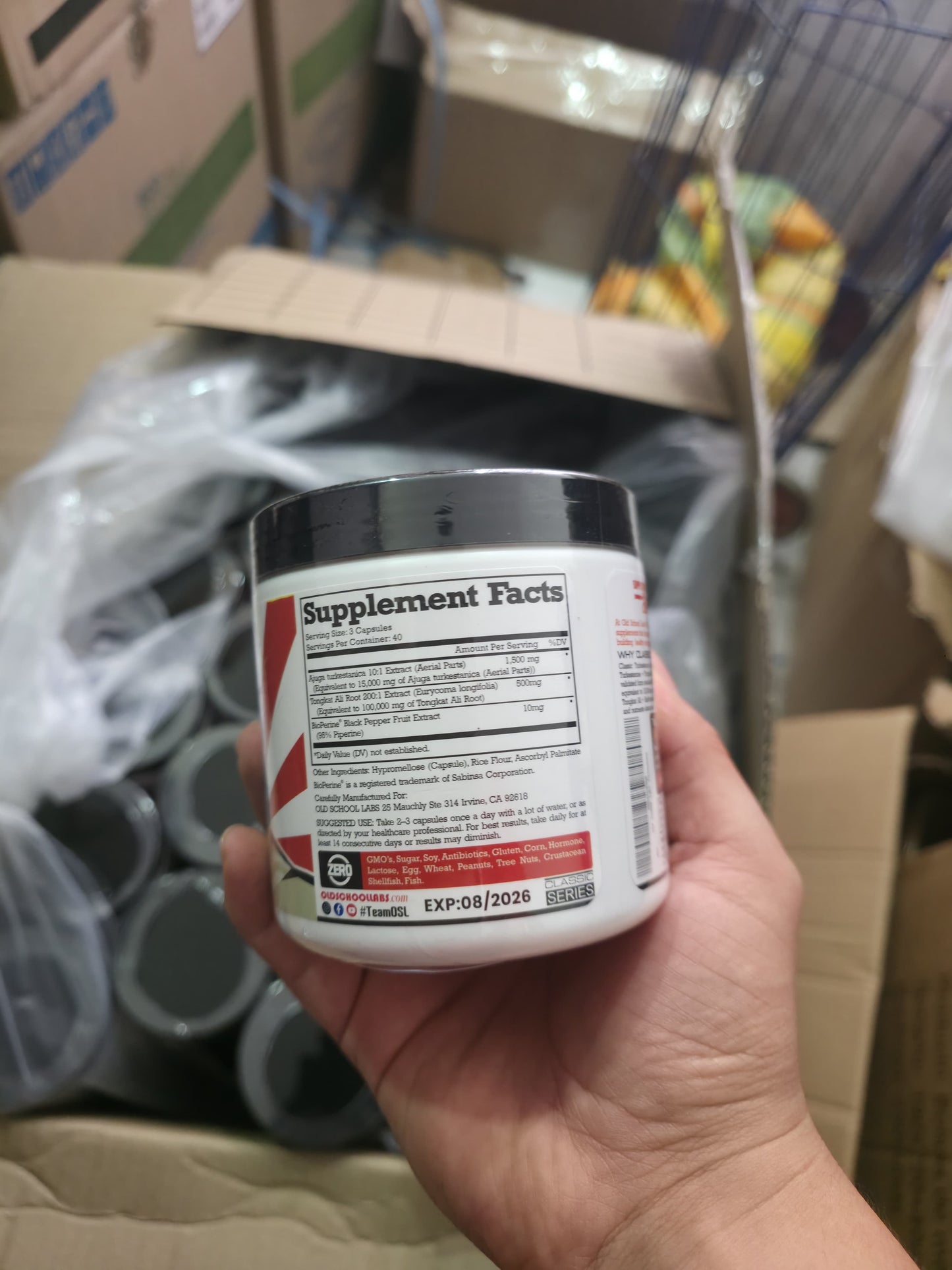 Aumenta tu Testosterona Naturalmente – Rendimiento Real - 120 Capsulas🧔♂️💪
