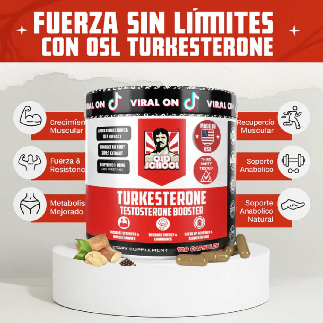 Turkesterone Tongkat Ali IMPORTADO Original – Rendimiento Real🧔♂️💪