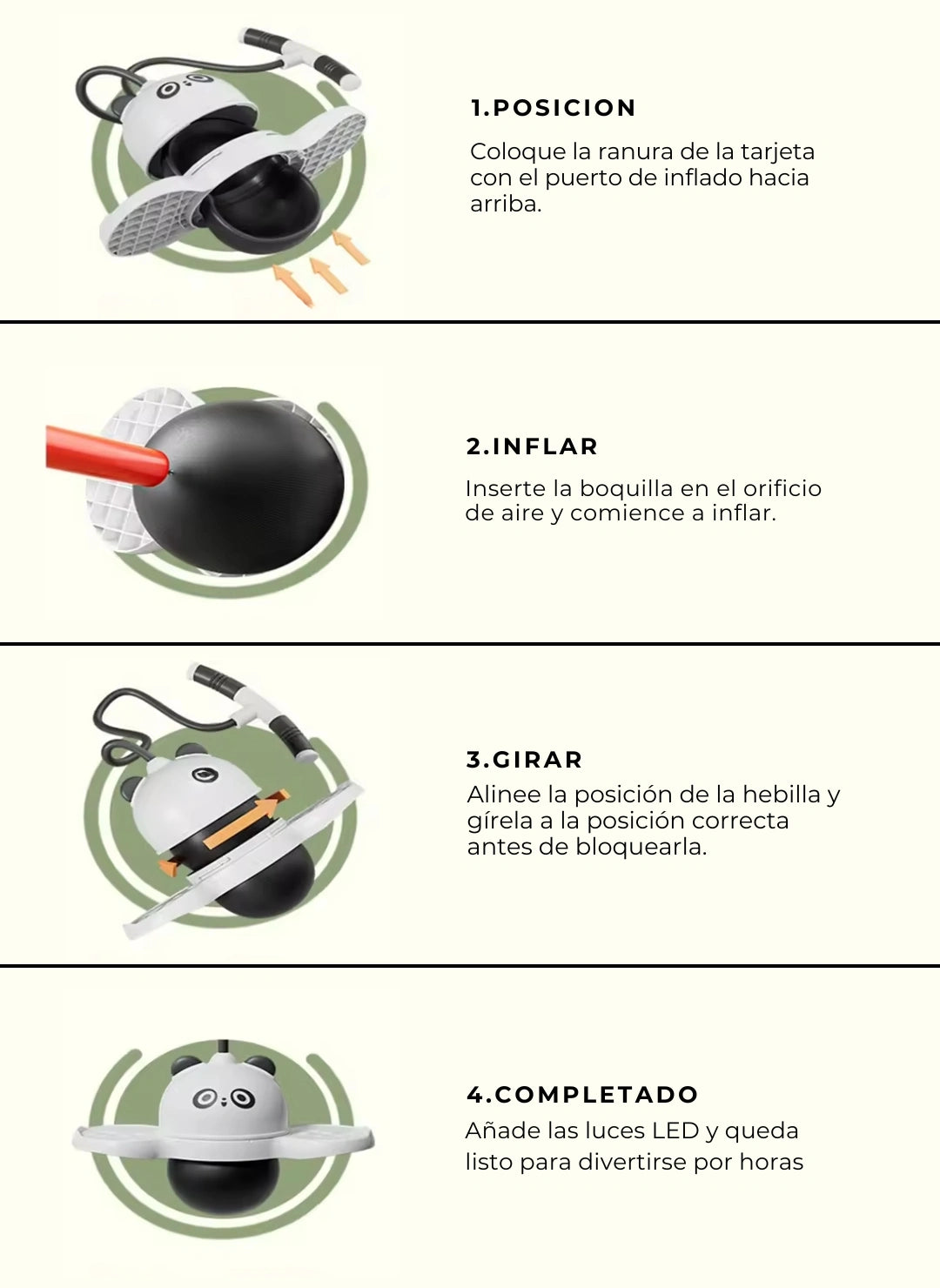DANCING BALL- SALTARIN CON LUCES