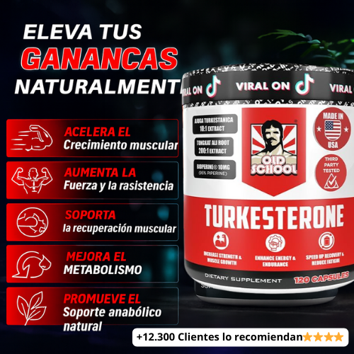 Aumenta tu Testosterona Naturalmente – Rendimiento Real - 120 Capsulas🧔♂️💪