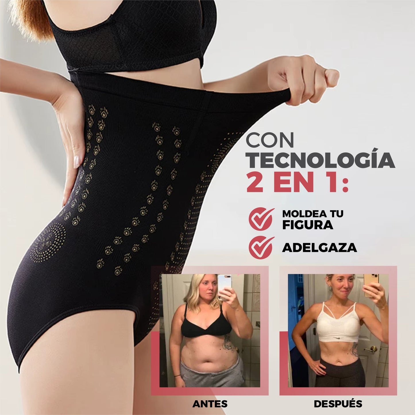 FAJA IONES - Moldea tu Figura con Comodidad y Tecnología Avanzada 🌟¡PRECIO EN OFERTA SOLO POR HOY!🕑